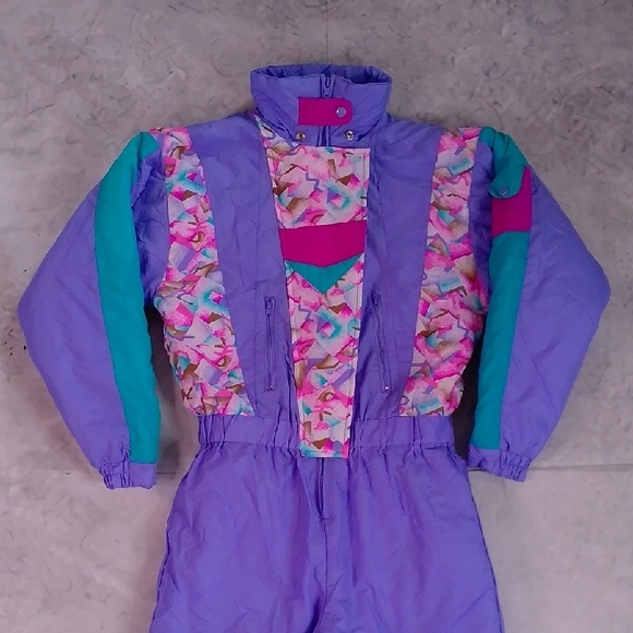 Kids Purple Jumpsuit - Picture 3 of 13